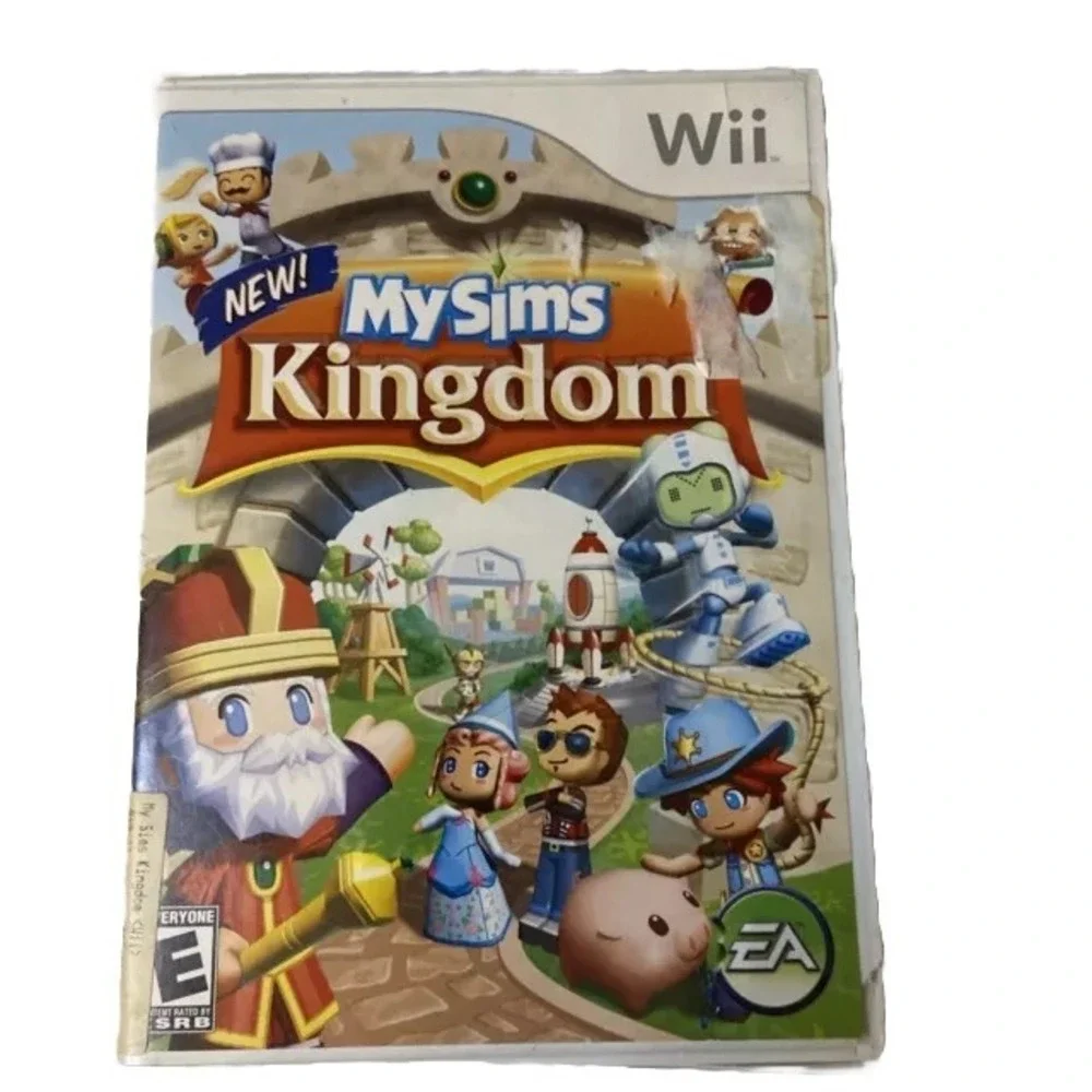 My Sims Kingdom Nintendo Wii 2008 Video Game